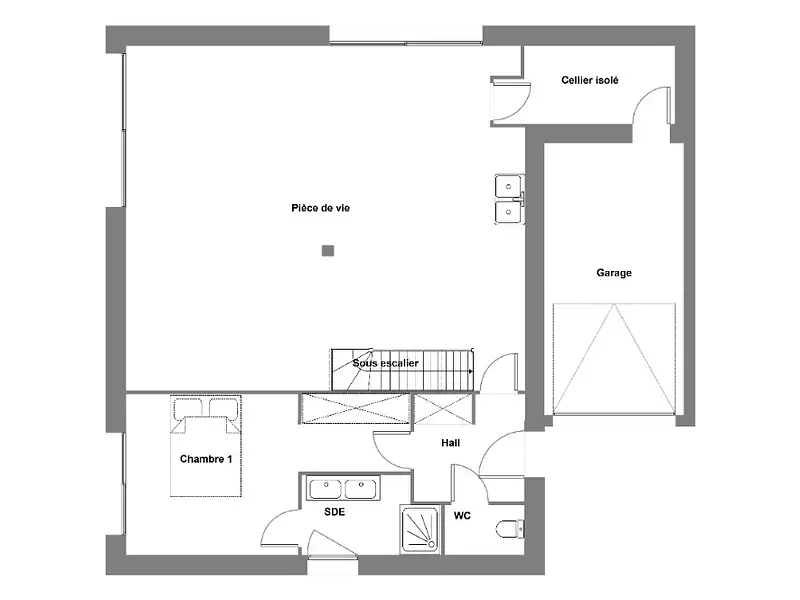 Maison neuve, 125 m² - La Roche-Blanche (44522)