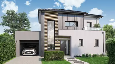 Maison neuve, 107 m²