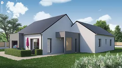 Maison neuve, 104 m²