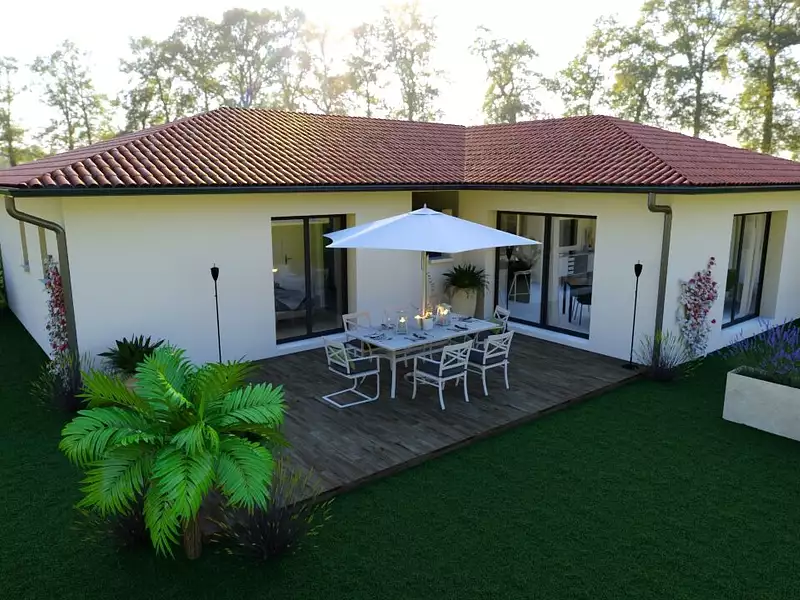 Maison neuve, 100 m² - Pouillon (40350)