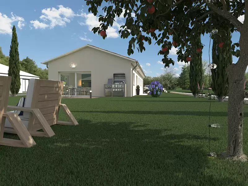 Maison neuve, 120 m² - Charnay-lès-Mâcon (71850)
