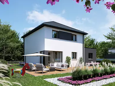 Maison neuve, 114,35 m²