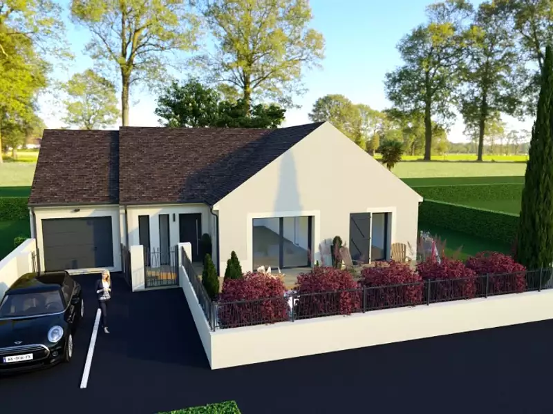 Maison neuve, 90 m² - Boissettes (77350)
