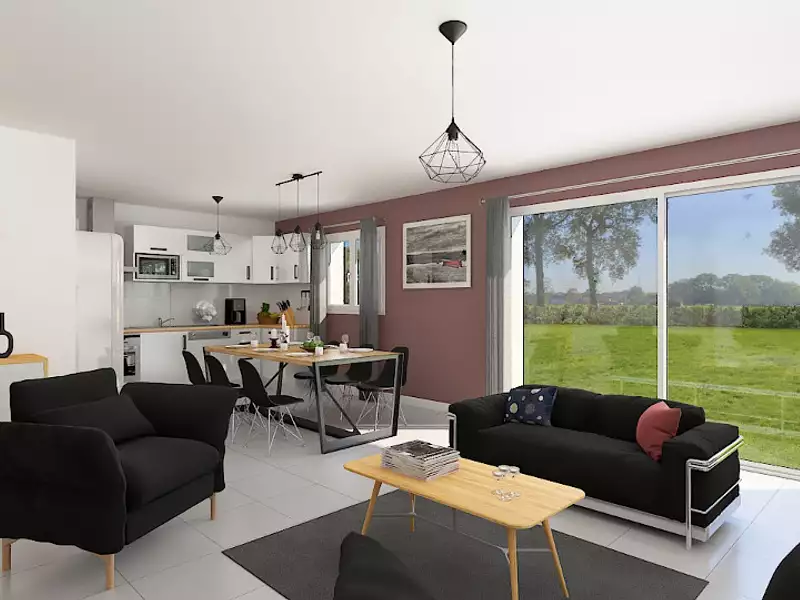 Maison neuve, 100 m² - Chaponost (69630)