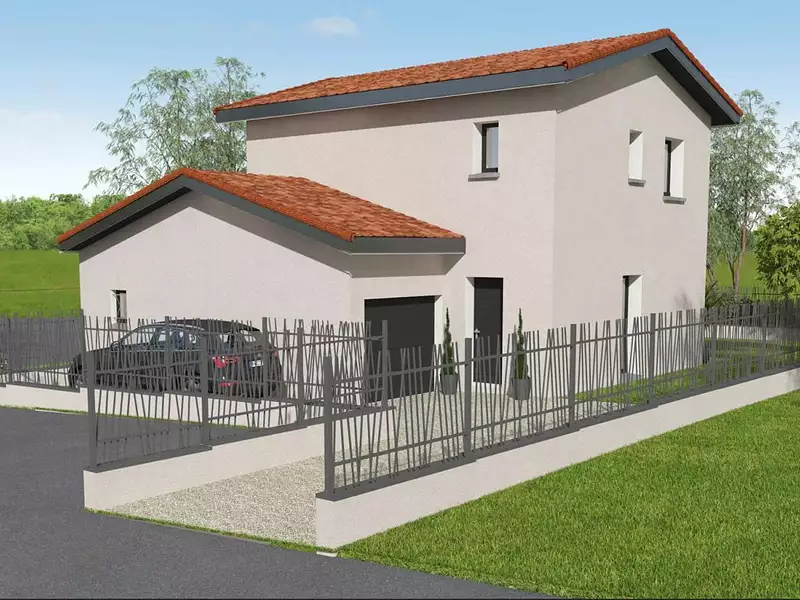 Maison neuve, 90 m² - Vénissieux (69200)