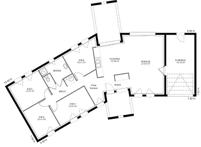 Maison neuve, 85 m²