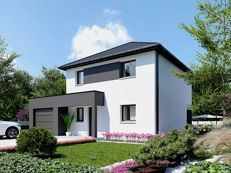 Maison neuve, 114,35 m² - Seux (80540)