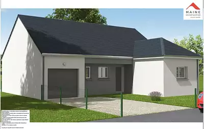 Maison neuve, 87 m²