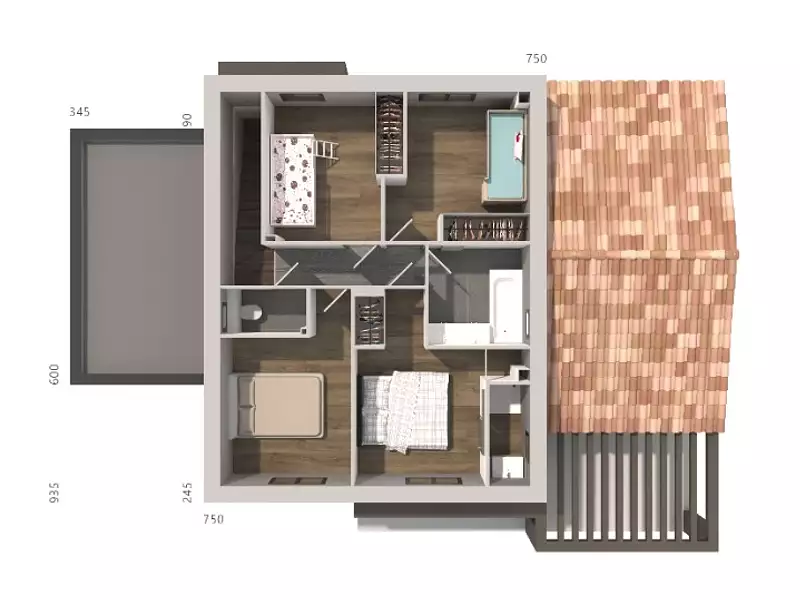 Maison neuve, 130 m² - Bizanet (11200)