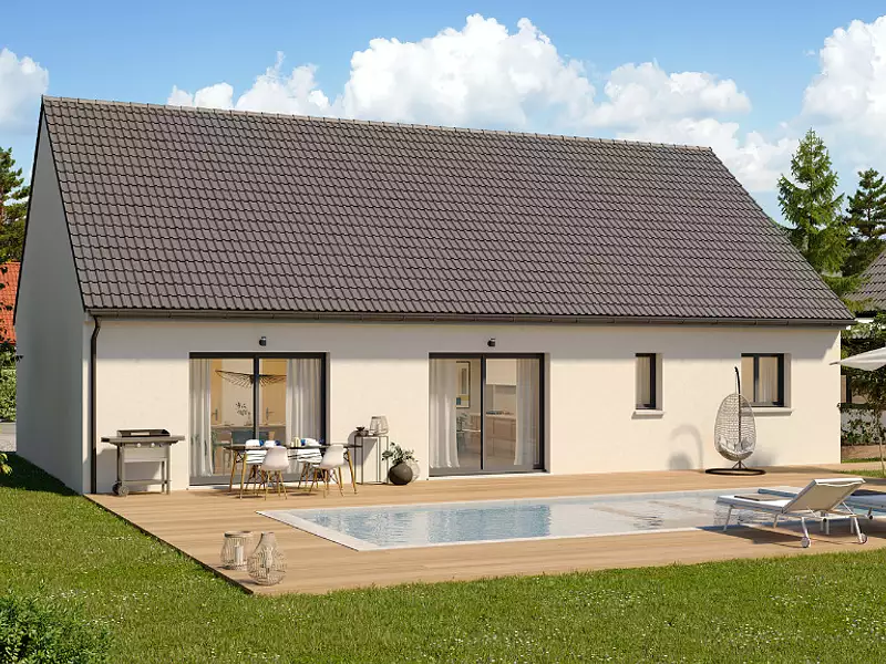 Maison neuve, 101 m² - Ghyvelde (59254)