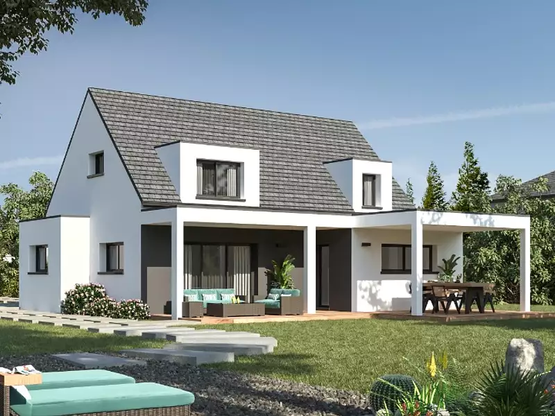 Maison neuve, 147 m² - La Chapelle-des-Marais (44410)