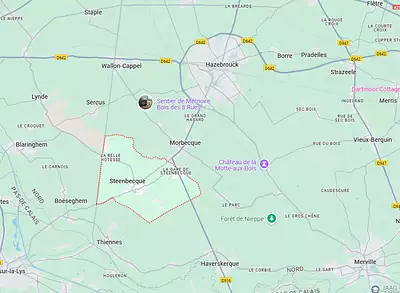 Terrain à bâtir, 500 m²