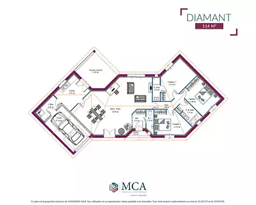 Maison neuve, 114 m²