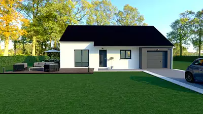 Maison neuve, 84,28 m²