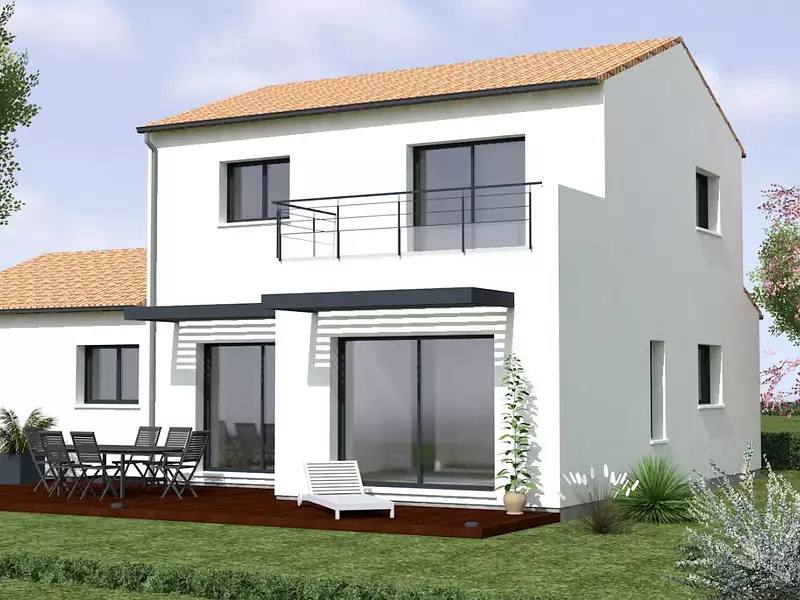 Maison neuve, 108,95 m² - Grandchamps-des-Fontaines (44119)
