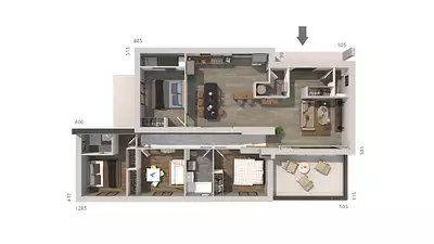 Maison neuve, 110 m²