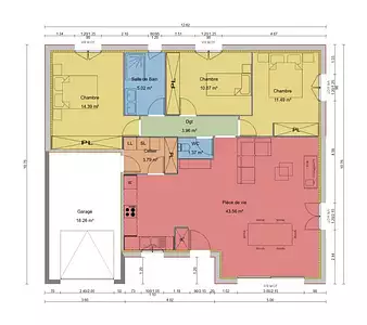 Maison neuve, 96 m²