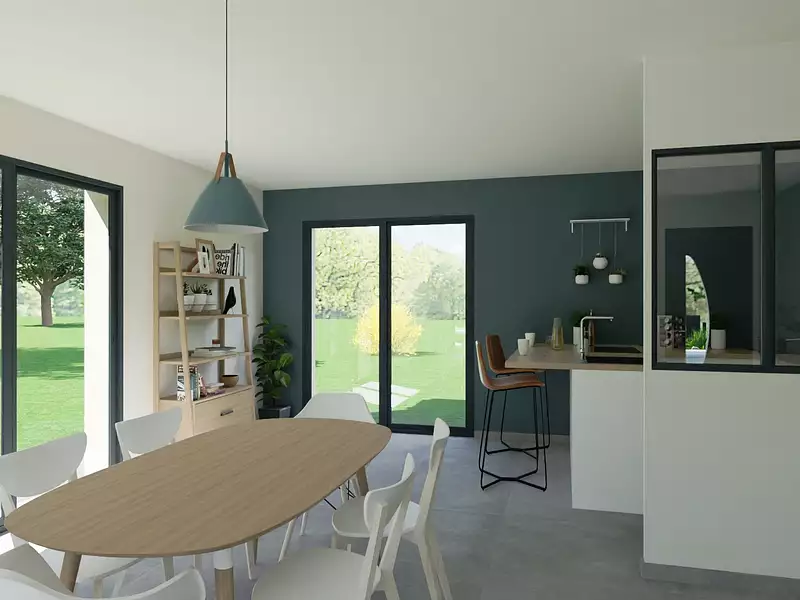 Maison neuve, 80 m² - Saint-Paul-de-Varax (01240)