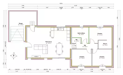 Maison neuve, 98 m²