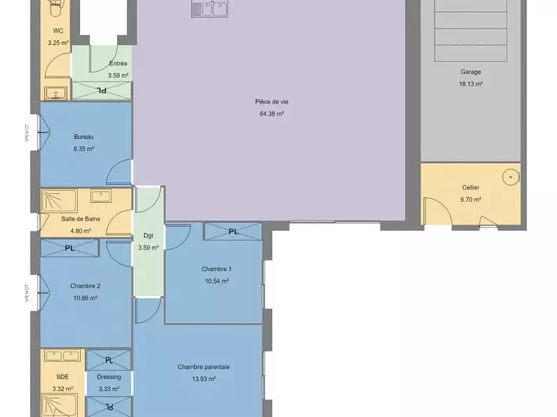 Maison neuve, 135 m² - Néfiach (66170)