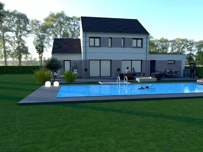 Maison neuve, 120 m² - Fontainebleau (77300)