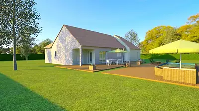 Maison neuve, 125 m²