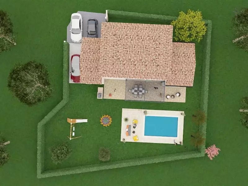Maison neuve, 130 m² - Eyguières (13430)