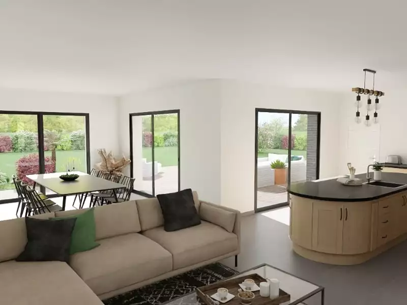 Maison neuve, 135 m² - Caudry (59540)