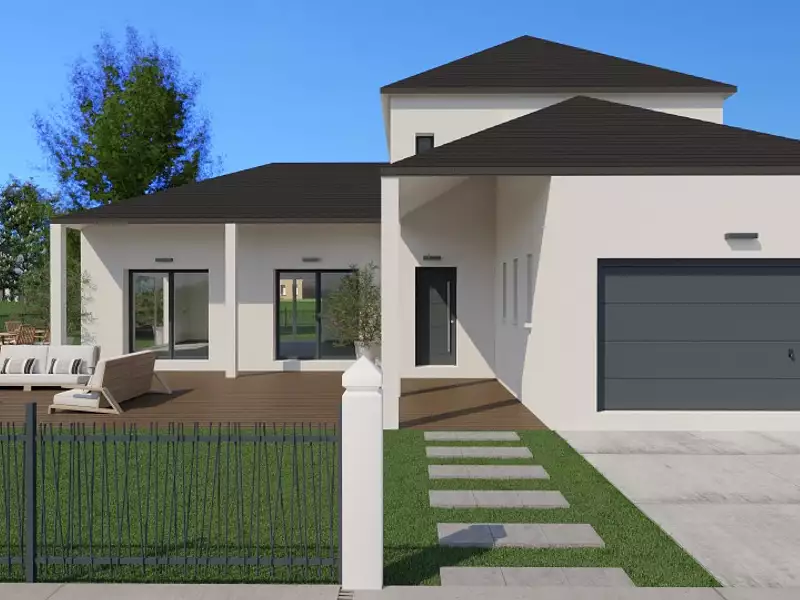 Maison neuve, 100 m² - Esvres (37320)