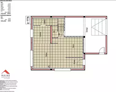 Maison neuve, 92 m²