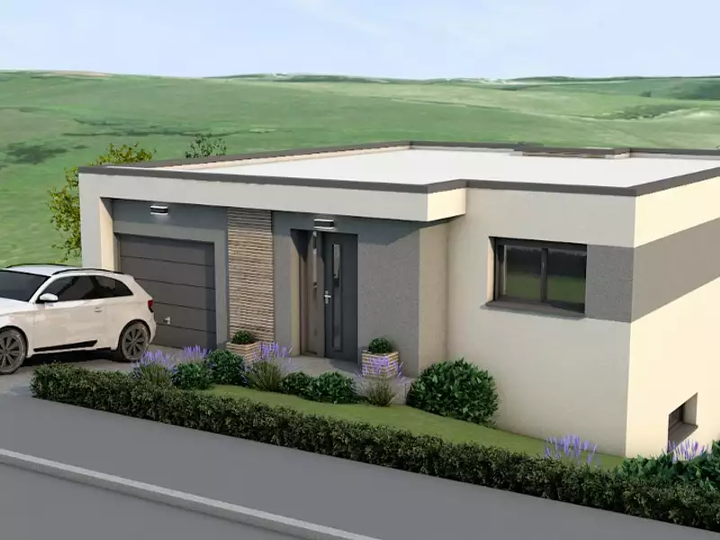 Maison neuve, 110 m² - Mont-Saint-Martin (54350)