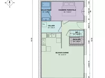 Maison neuve, 102 m²