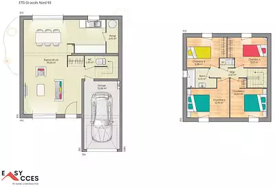 Maison neuve, 93 m²