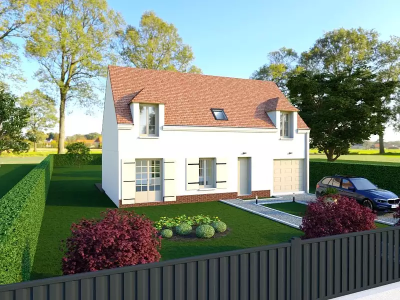Maison neuve, 110 m² - Jouy-le-Moutier (95280)