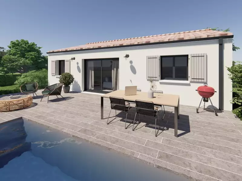 Maison neuve, 80 m² - Saint-Yrieix-sur-Charente (16710)
