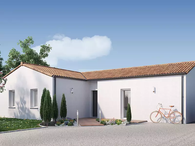 Maison neuve, 92 m² - Saint-Vincent-sur-Graon (85540)