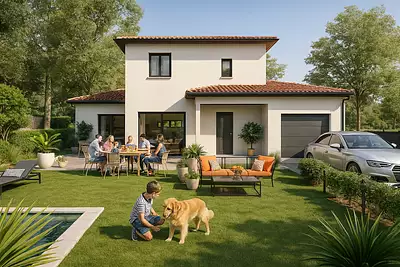 Maison neuve, 97 m²