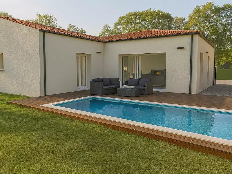 Maison neuve, 123 m² - Pouzauges (85700)