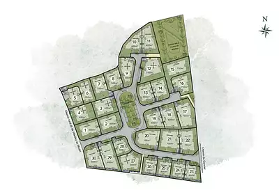 Terrain à bâtir, 700 m²