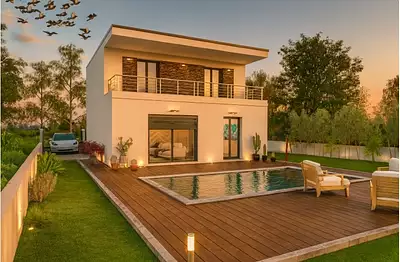 Maison neuve, 90 m²