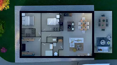Maison neuve, 80 m²
