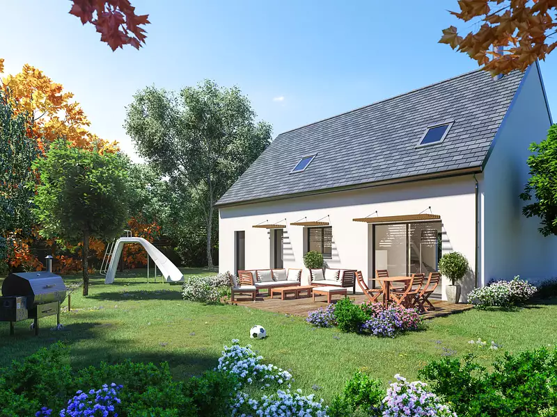 Maison neuve, 92,57 m² - Bayeux (14400)