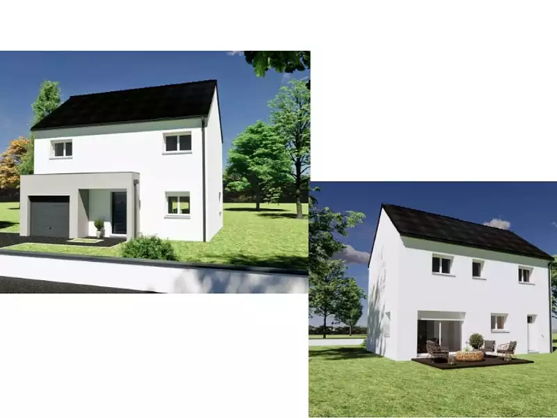 Maison neuve, 100 m² - Saint-Berthevin (53940)
