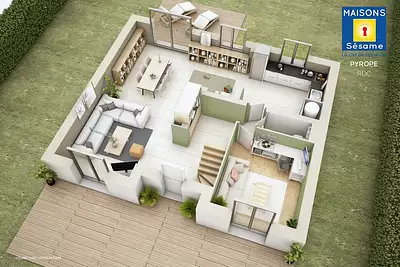 Maison neuve, 132 m²