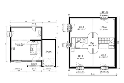 Maison neuve, 100 m²