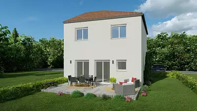 Maison neuve, 90 m²