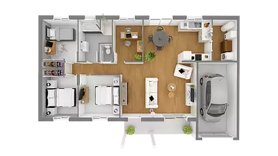 Maison neuve, 105 m²