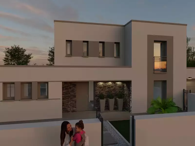 Maison neuve, 150 m² - Boissettes (77350)
