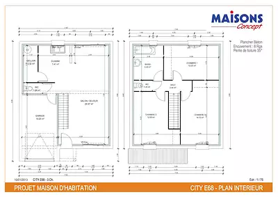 Maison neuve, 86 m²