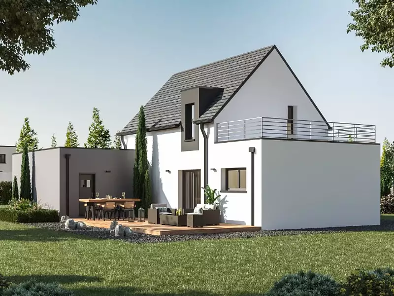Maison neuve, 106 m² - Lannilis (29870)